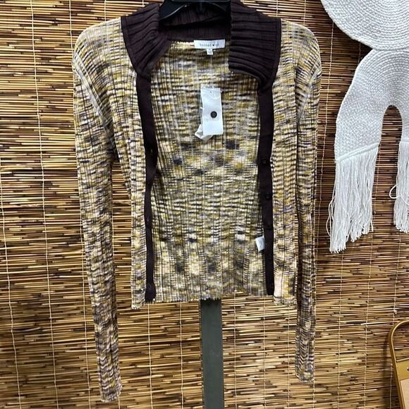 Hooked up by Iot Juniors' Space-Dyed Sweater - Yellow - Picture 2 of 3